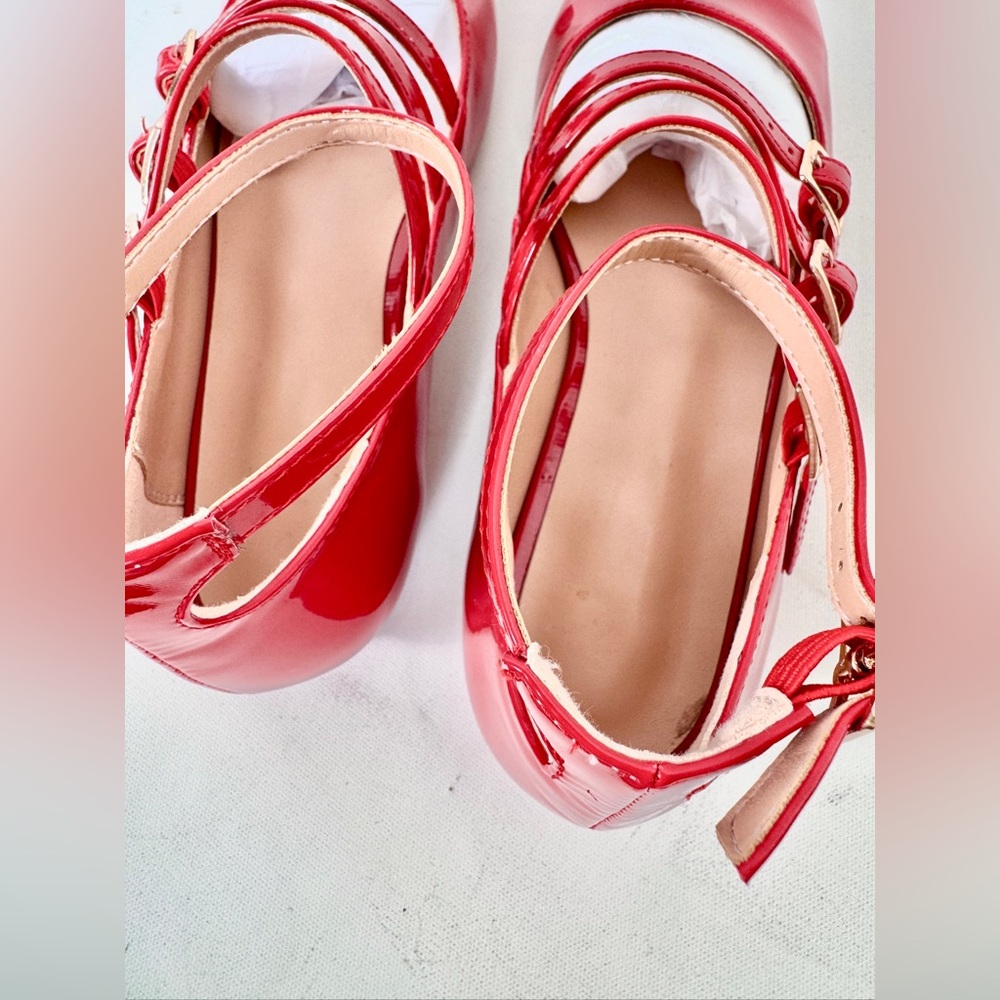 NIB strappy mary janes - Picture 6 of 11
